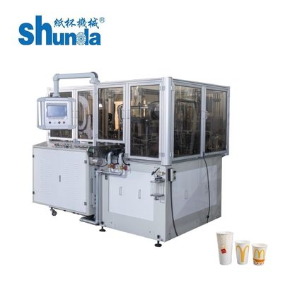 Phẩm chất Máy tạo cốc giấy dùng một lần tốc độ trung bình - 160 cốc / phút tối đa, 100-130 cốc / phút ổn định nhà máy