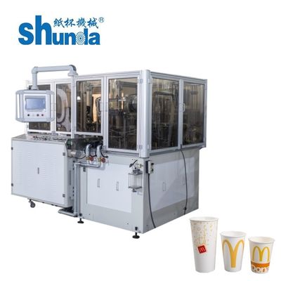 Phẩm chất Máy tạo cốc giấy dùng một lần nhiệt hiệu quả & siêu âm - Sản xuất cốc chất lượng cao nhà máy
