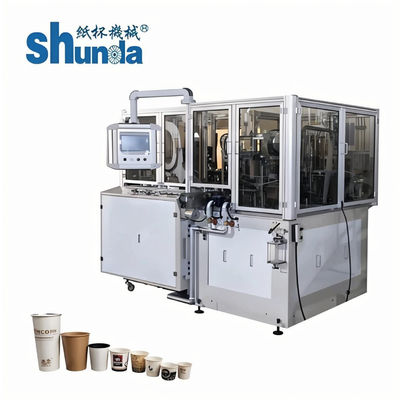 Phẩm chất Máy làm cốc giấy 1 lần sử dụng đồ uống 12kw nhà máy