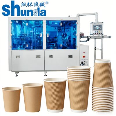 Phẩm chất OEM Máy làm cốc giấy tốc độ cao Máy hình thành cốc tường hai nhà cung cấp nhà máy