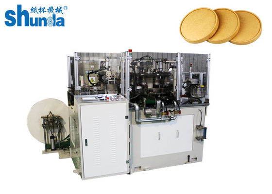 Phẩm chất Máy định hình nắp giấy tốc độ cao tự động với giấy tráng Pe / Pla cho tách cà phê nhà máy