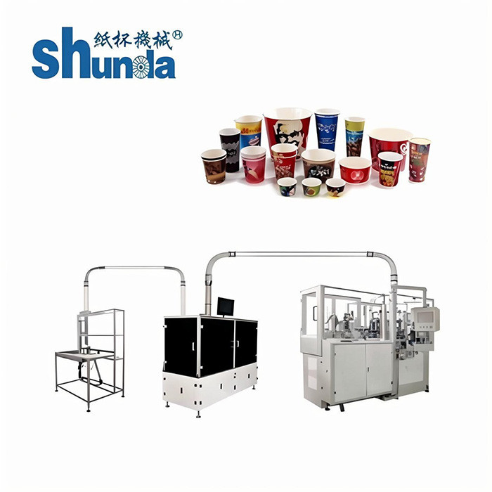 Automatic Paper Cup Machine,akr best quality paper cup forming machine 2-32oz hot and cold drinks