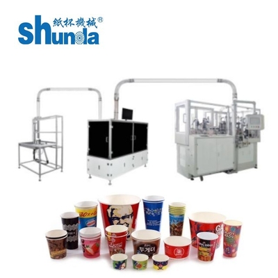 Tự động 4OZ giấy cốc cà phê giấy cốc làm máy SHUNDA SMD-90