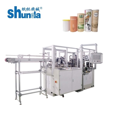 Máy tạo hình ống giấy tốc độ trung bình hoàn toàn tự động cho hộp khăn giấy du lịch nhỏ với hệ thống siêu âm và không khí nóng