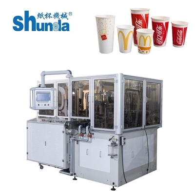 100-120 chiếc / Máy tạo hình ly giấy tối thiểu và máy làm cốc giấy Hàn Quốc