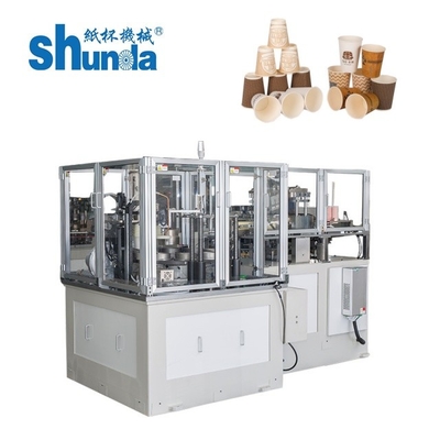 Giấy Coffee Cup Making Machine, qualitfied 3 năm cốc giấy bảo hành làm cho máy