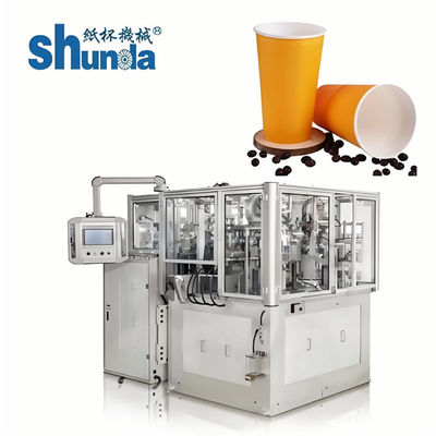 Cà phê Trà Disposable Cup thermoforming máy cao cốc giấy tốc độ Making Machine