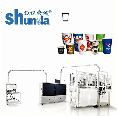 Hot môi trường không khí tự động Giấy Cup Forming Machine Với đúp Turnplate