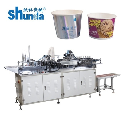 Thiết bị chứa giấy hiệu quả về chi phí 2000pcs/Hr Flanging Machine