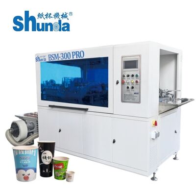 Máy trượt giấy trống cho các cốc, ống và thùng chứa tùy chỉnh có lớp phủ PE, chống rò rỉ