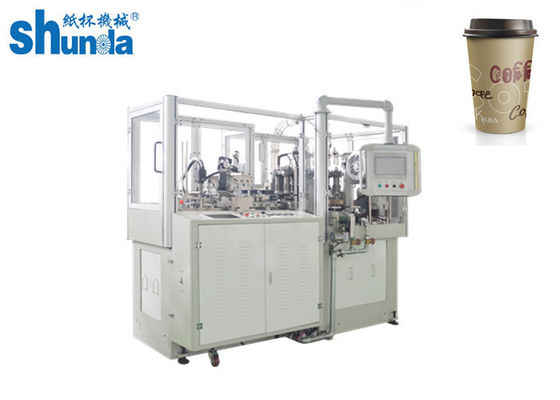 Máy định hình tốc độ cao để làm cốc giấy với điều khiển PLC và máy ảnh