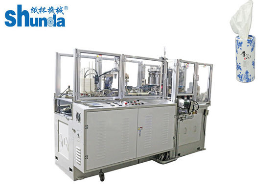 Máy hình ống giấy thông minh tự động với hệ thống siêu âm và không khí nóng